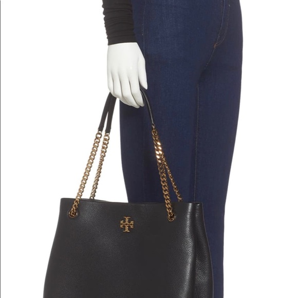 Authentic Kira Leather Tote TORY BURCH - Picture 10 of 10